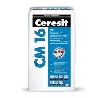 Клей для плитки эластичный Ceresit CM16, 25 кг