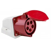 Розетка 115 стационарная 3Р+РЕ+N 16А 380В IP44 TDM