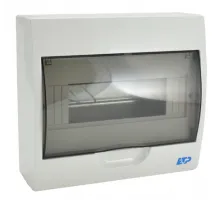 Бокс пластиковый 8P TSM OUTSIDE (8 модулей IP40 с крышкой), наружной установки ETP 