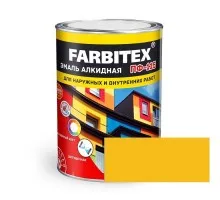 FARBITEX Эмаль алкидная ПФ-115 Желтый 0,8кг