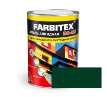 FARBITEX Эмаль алкидная ПФ-115 Изумрудный 0,8кг