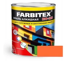 FARBITEX Эмаль алкидная ПФ-115 Оранжевый 2,7кг