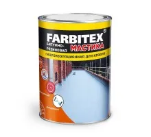 FARBITEX Мастика битумно-резиновая предназначена для устройства мастичных и ремонта всех видов кровель. Возможно использование в качестве  обмазочной  гидроизоляции бетонных, железобетонных, деревянных и других строительных конструкций 2кг