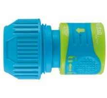 66246 Соединитель для шланга универсальный, аквастоп, двухкомпонентный Palisad Luxe