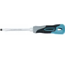 12110 Отвертка SL5,5*100мм, S2, трехкомпонентная рукоятка Gross