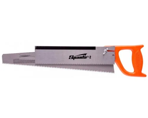 231255 Ножовка по дереву, 350мм, 5 сменных полотен, пластиковая рукоятка Sparta
