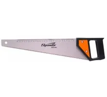 Ножовка по дереву, 400мм, 5-6 TPI, каленый зуб, линейка, деревянная рукоятка Sparta