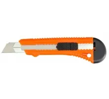 Нож, 18мм, выдвижное лезвие, металлическая направляющая Sparta