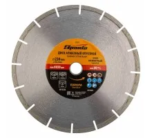 73171 Диск алмазный, отрезной сегментный, 230*22,2мм, сухая резка, EUROPA Standard Sparta