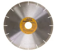 73163 Диск алмазный, отрезной сегментный, 125*22,2мм, сухая резка, EUROPA Standard Sparta