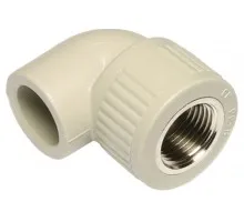 Угол 90° ПП 20*1/2" ВР с внутренней резьбой WAVIN EKOPLASTIK 