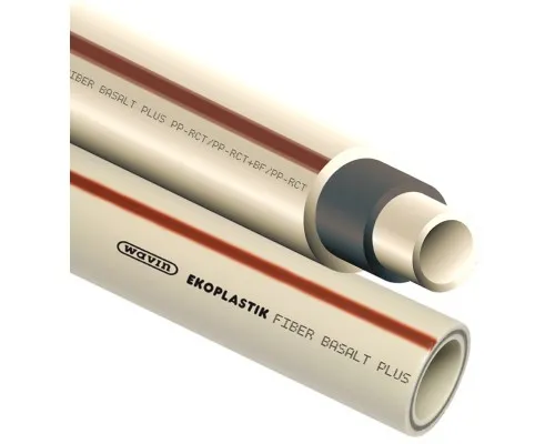 Труба ПП 20*2,8мм FIBER BASALT PLUS WAVIN EKOPLASTIK