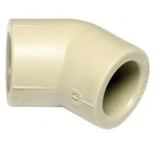 Угол полипропиленовый 20*45° WAVIN EKOPLASTIK 