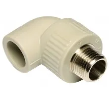Угол 90° ПП 20*1/2" НР с наружной резьбой WAVIN EKOPLASTIK 