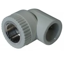 11044 RTP Угольник комбинированный 32*3/4", внутренняя резьба, серый