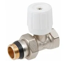 AVE294012 AV ENGINEERING Кран вентильный для радиатора 1/2" прямой с ручкой