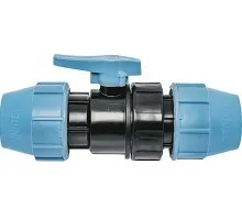 UNIDELTA Кран шаровый 20*20 компрессионный
