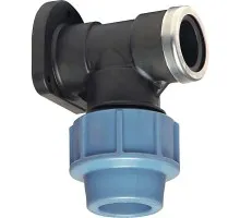 UNIDELTA Колено настенное с внутренней резьбой DN 20*1/2", угол изгиба 90°