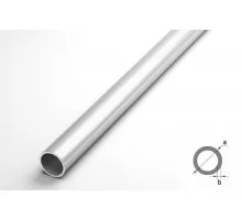 Круглая труба 16 мм алюминий 2м IDEAL 