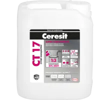 CERESIT CT 17 SUPER CONCENTRATE GRUNT Грунтовка бесцветная для укрепления и глубокой пропитки оснований под отделочные покрытия концентрат (1:3) 5л