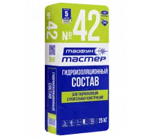  Гидроизоляция ТАЙФУН МАСТЕР №42 25 кг