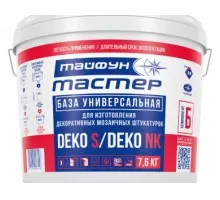Декоративная мозаичная штукатурка «Тайфун Мастер» DEKO S  7,6кг 