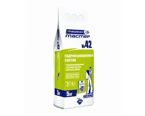 Гидроизоляция ТАЙФУН МАСТЕР №42 5 кг