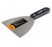 852365 Шпательная лопатка стальная, 63мм, полированная ручка SPARTA