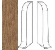 IDEAL К-55 Заглушка торцевая правая «Комфорт» 206 Дуб коньячный 