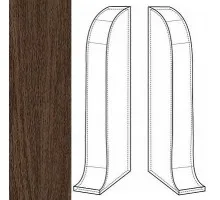 IDEAL К-55 Заглушка торцевая правая «Комфорт» 292 Орех миланский