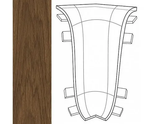 IDEAL К-55 Угол внутренний «Комфорт» 321 Падук