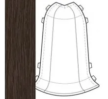 IDEAL К-55 Угол наружный «Комфорт» 351 Каштан ПРЕДЗАКАЗ