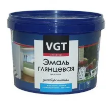 Эмаль универсальная глянцевая VGT База С 1кг