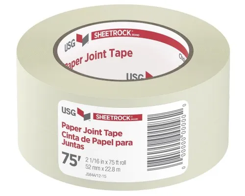 SHEETROCK Лента бумажная для заделки швов 5см*22,8м