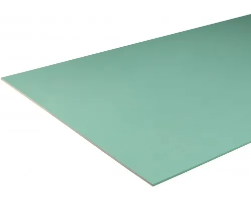 KNAUF Гипсокартонный влагостойкий стеновой лист 1,2*2,5м 12,5мм, лист - 3м²