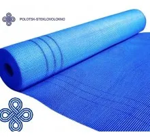 ПОЛОЦК-СТЕКЛОВОЛОКНО Стеклосетка фасадная ССШ-160 ячейка 5*5мм, рулон 1*50м