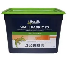 BOSTIK WALL FABRIC 70 Клей для обоев из стекловолокна, ткани, а так же виниловых обоев на бумажной основе 5кг