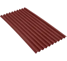 ONDULINE SMART Кровельный лист Красный 0,96*1,95м, толщина 3мм