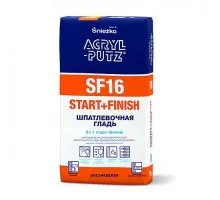 Шпатлевка "ACRYL PUTZ " старт-финиш SNIEZKA РБ 2 кг 