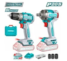 Набор аккумуляторного инструмента TOTAL TCKLI20271